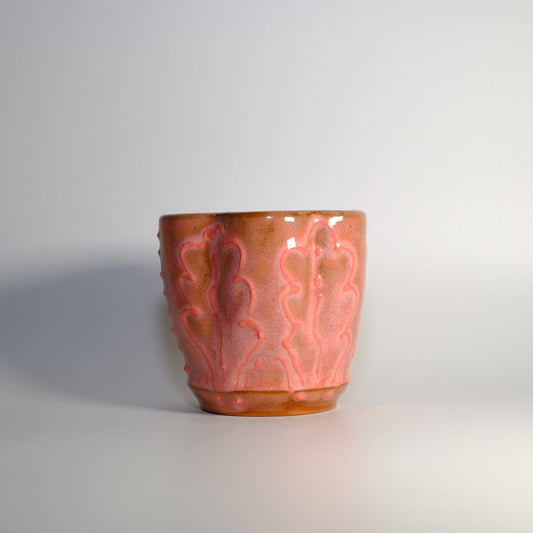 Pink Flower Shaped Drinking Cup