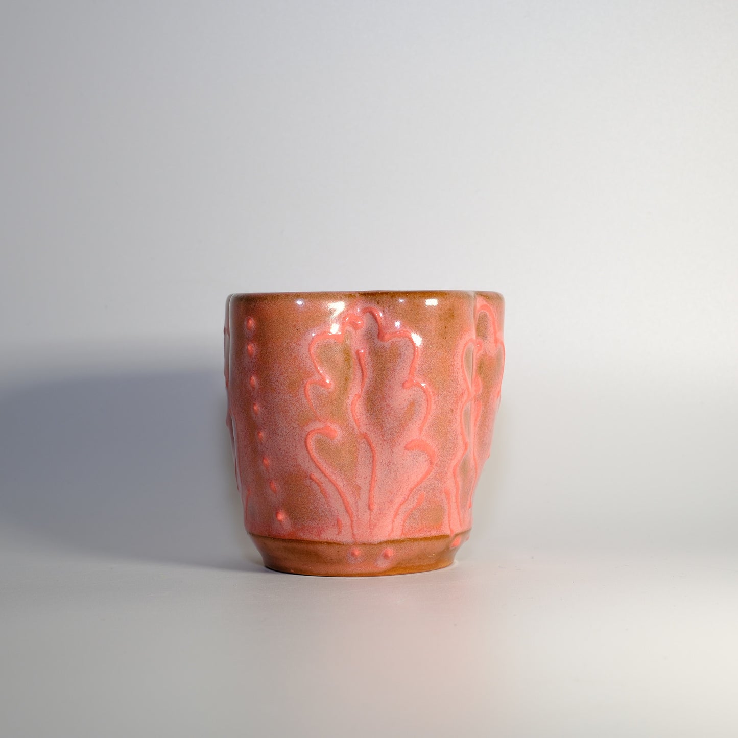 Pink Flower Shaped Drinking Cup