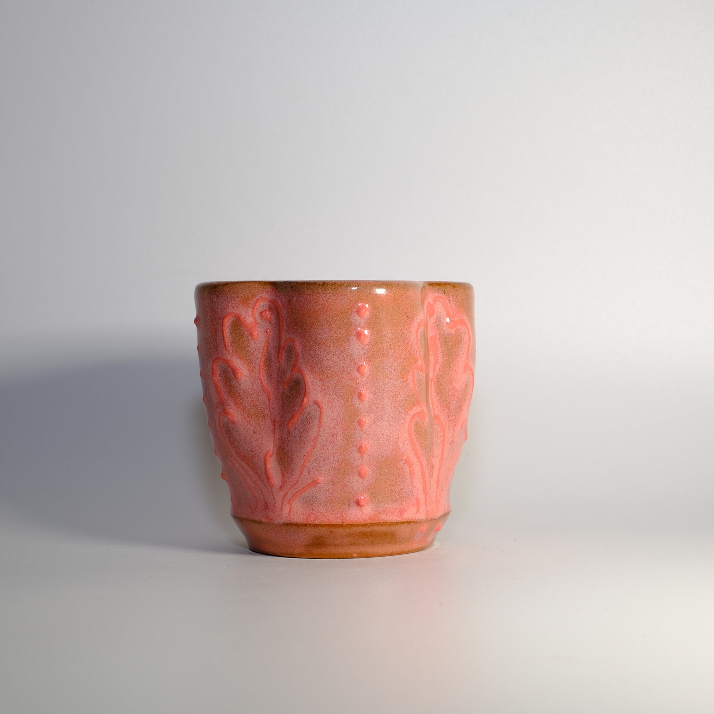 Pink Flower Shaped Drinking Cup