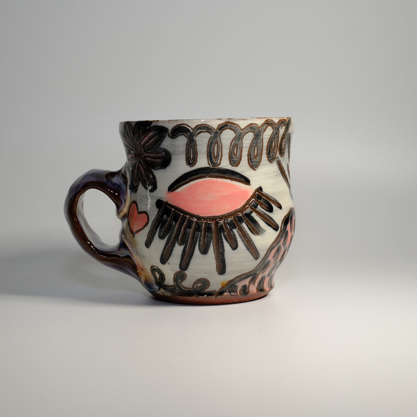 10 oz Illustrated Woman Form, Loop, and Eye Mug