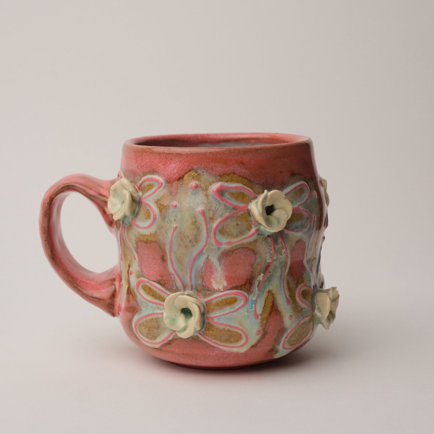 10 to 12 oz Doily Mugs