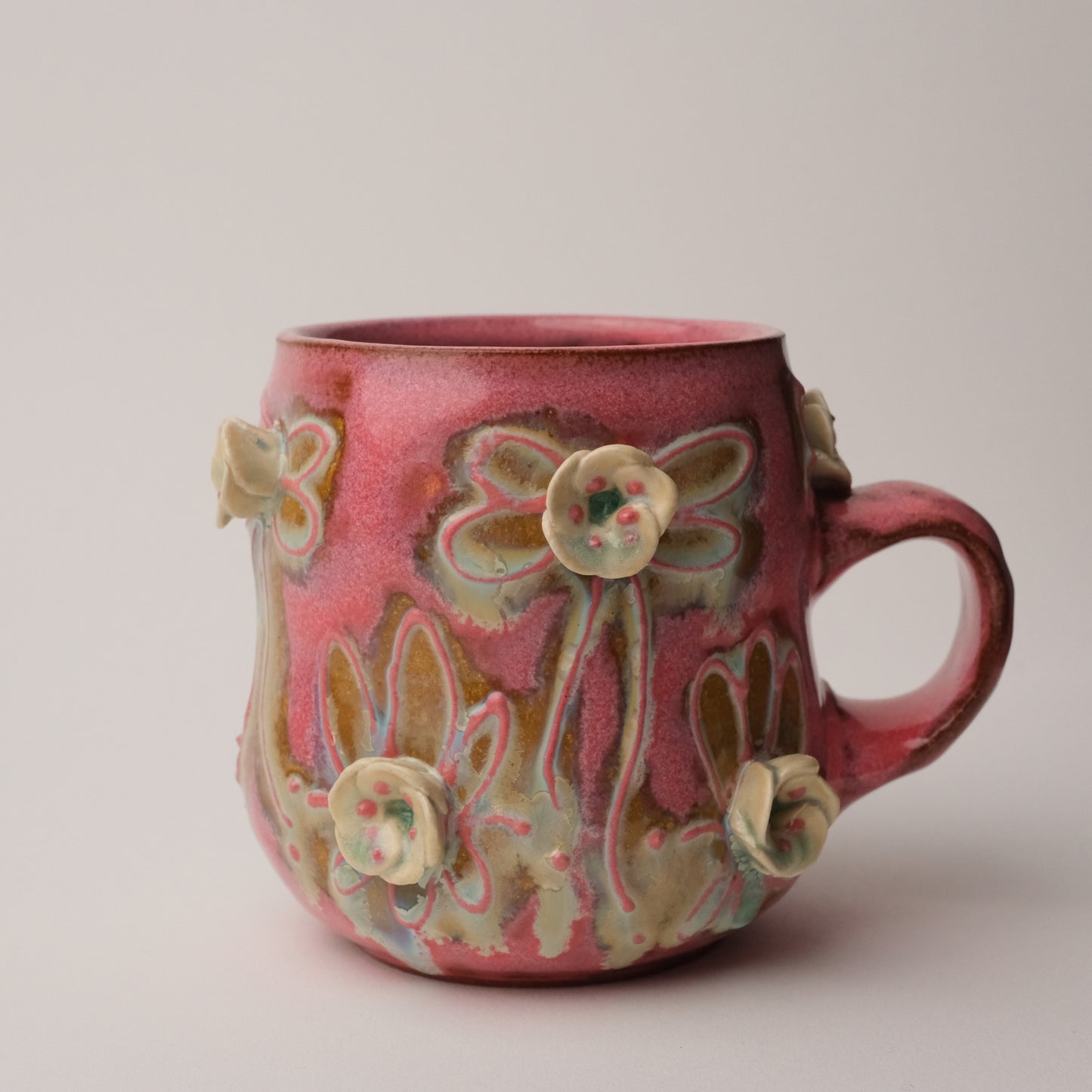 10 to 12 oz Doily Mugs