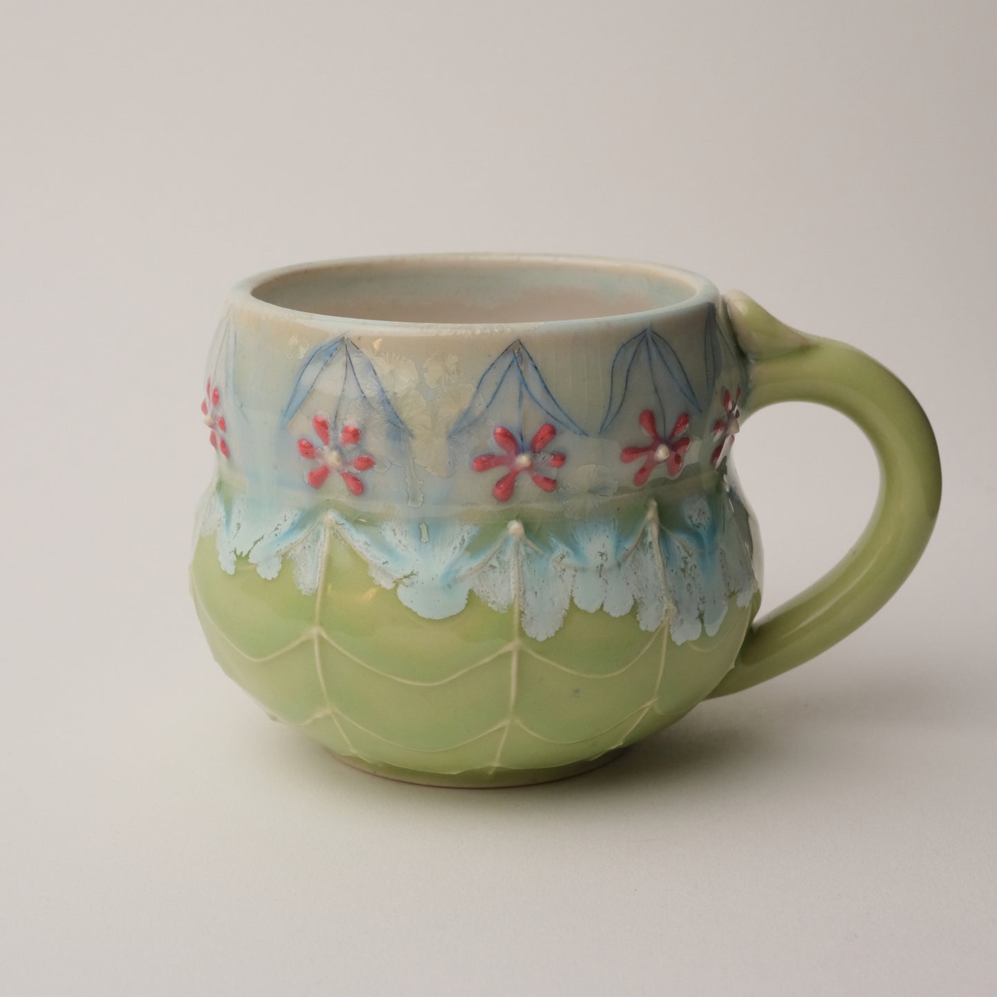 Upside Down Flower Mug