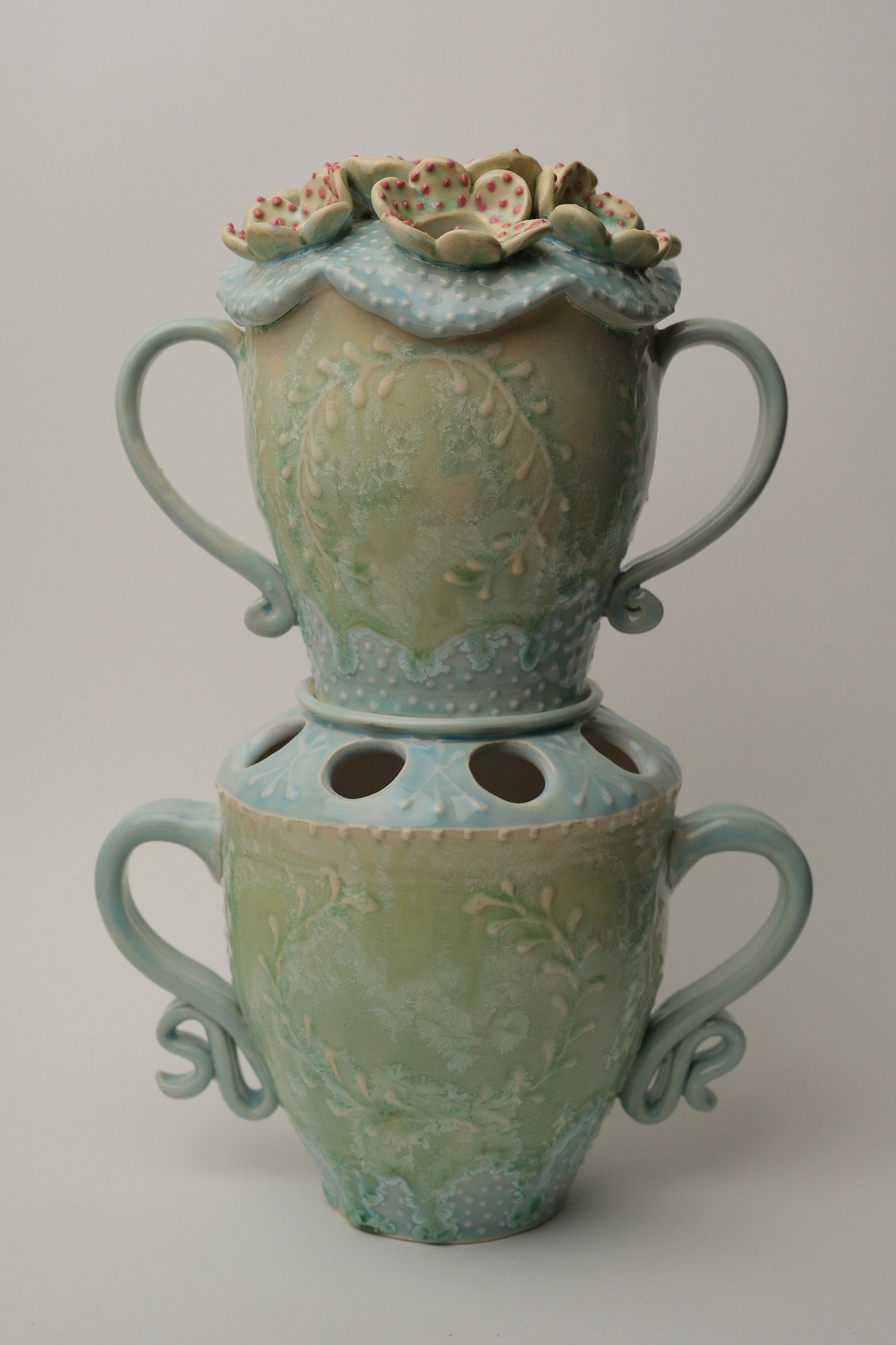 Crystalline Tulipiere Vase