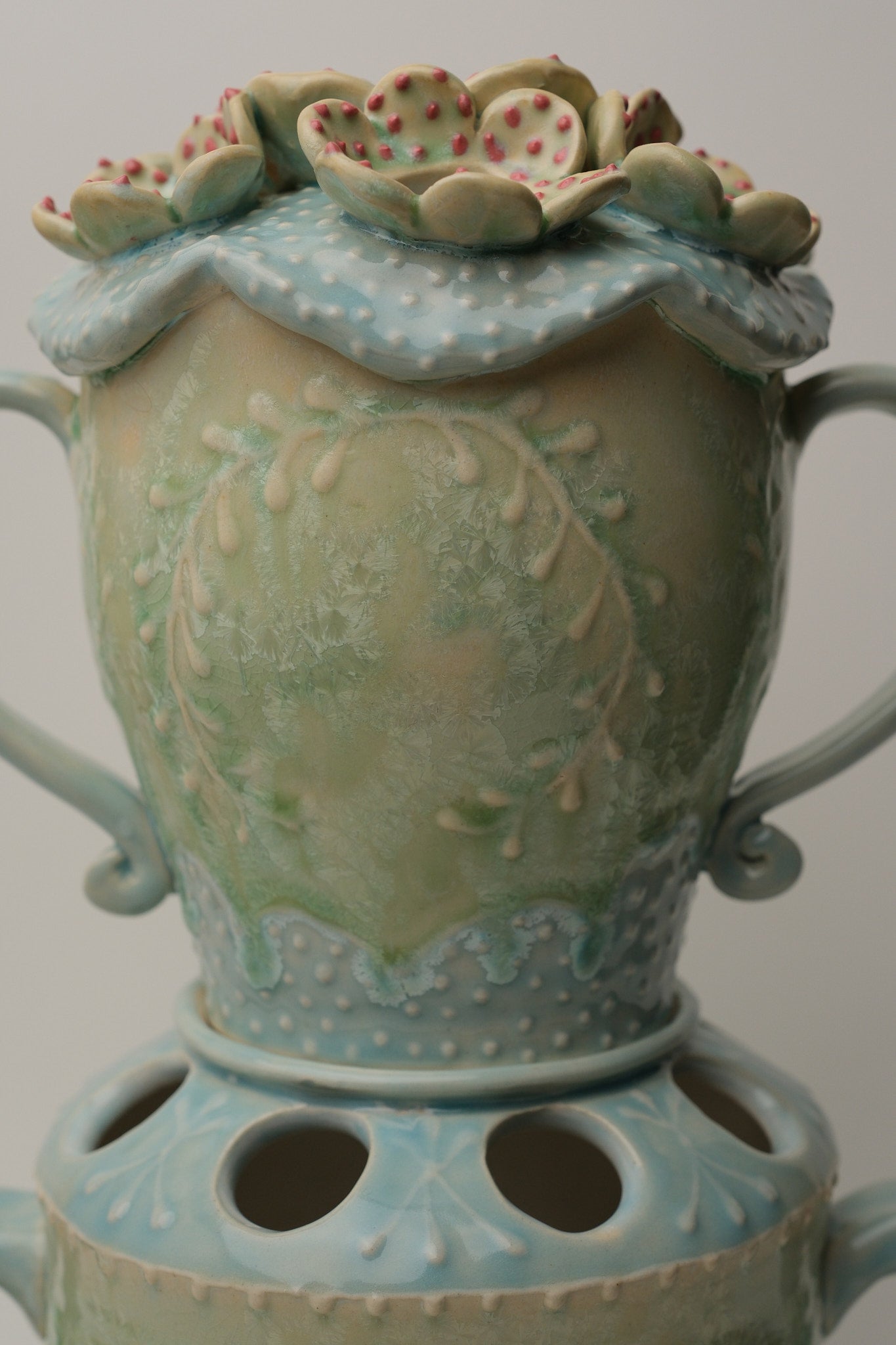 Crystalline Tulipiere Vase
